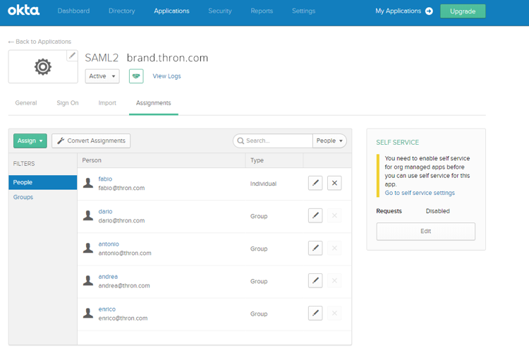 How to configure SAML Connector