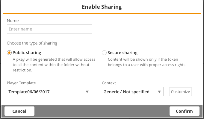 How to create an embed code via API
